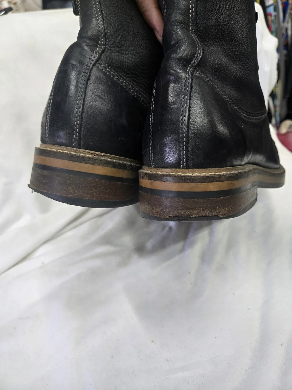 Wolverine Black Leather Chukka Lace-Up Boots